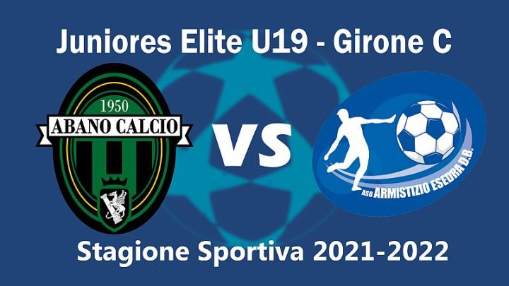 Calcio Armistizio Esedra don Bosco 9^ giornata Juniores Elite U19 Girone C Stagione sportiva 2021 2022